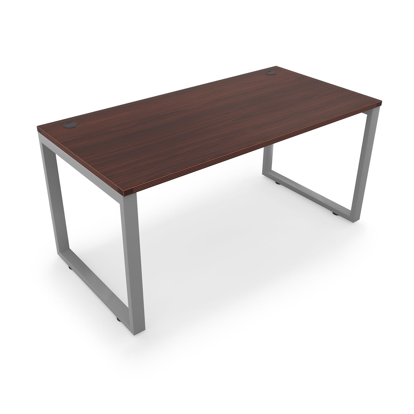 i5 Industries Fusion Metal Leg Desk with Grommets, 30″ x 60″