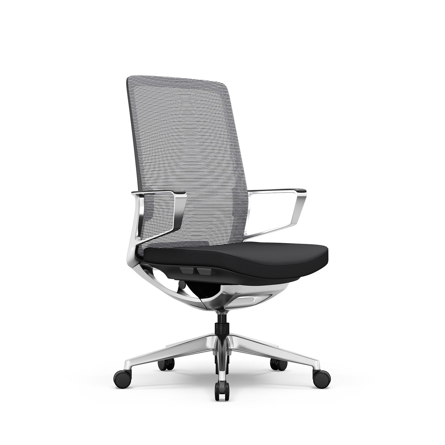 i5 Industries Gravity Conference Chair – Black Mesh Black Seat