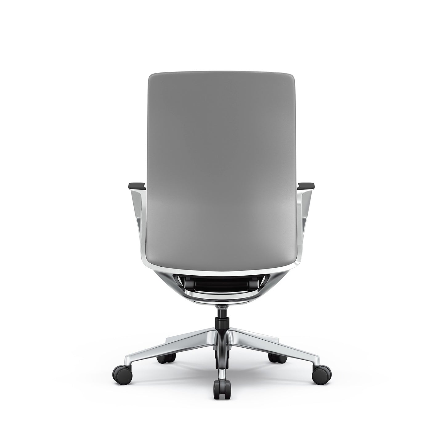i5 Industries Gravity Conference Chair – Gray Leather