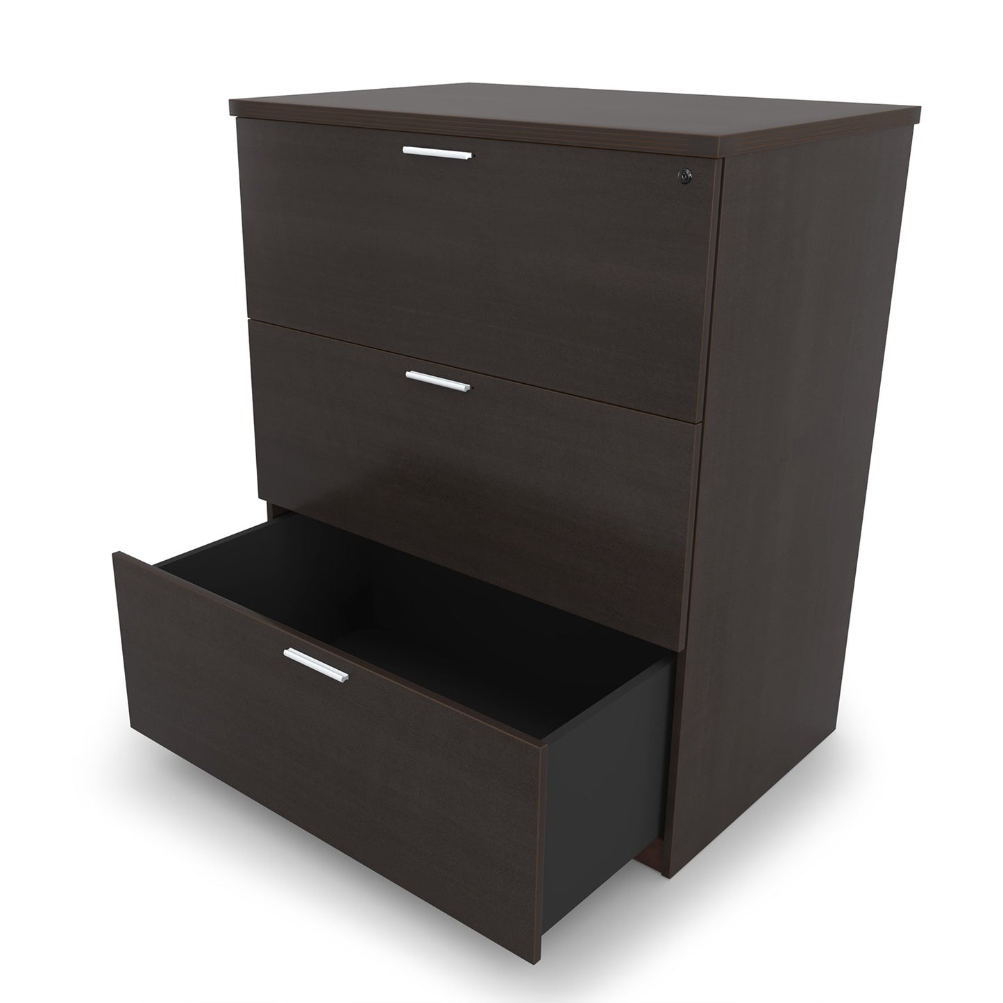 i5 Industries Kai 3 Drawer Lateral File, 36″