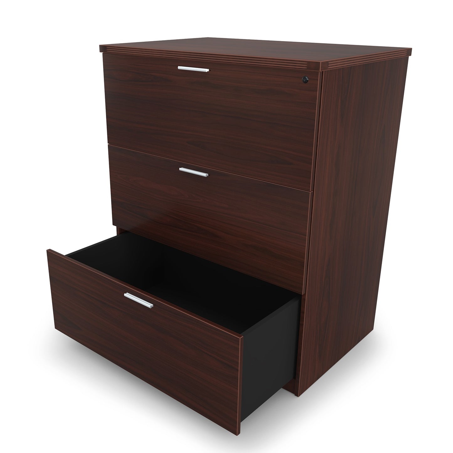 i5 Industries Kai 3 Drawer Lateral File, 36″