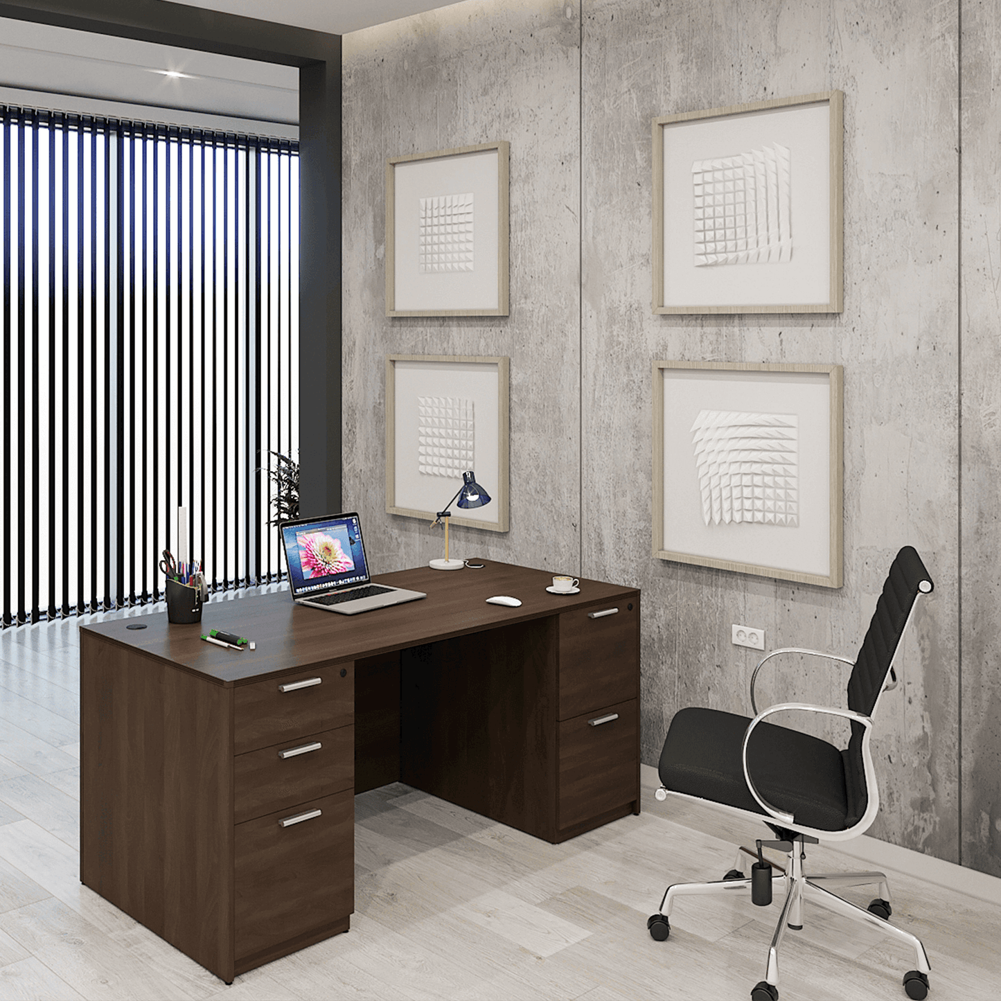 i5 Industries Kai Rectangular Desk