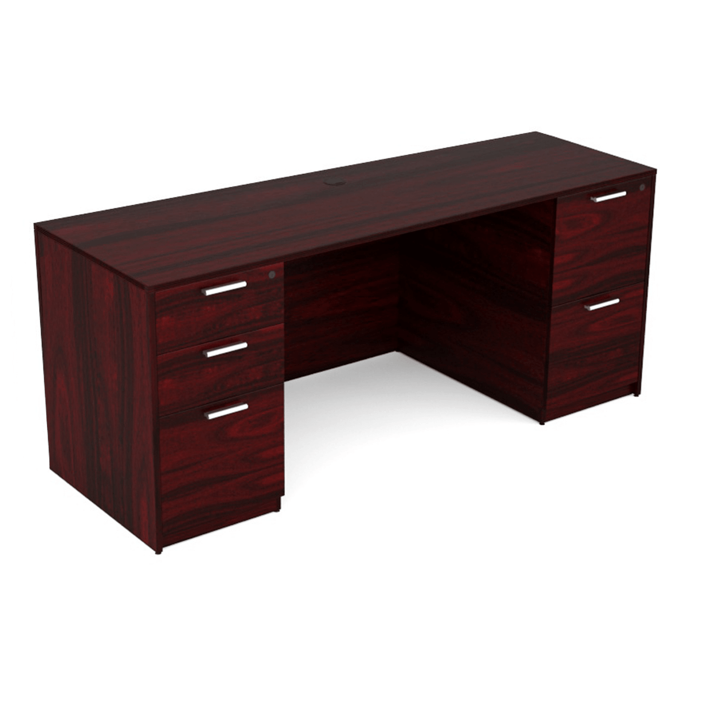 i5 Industries Kai Credenza with Double Full Pedestals, 24″ x 71″