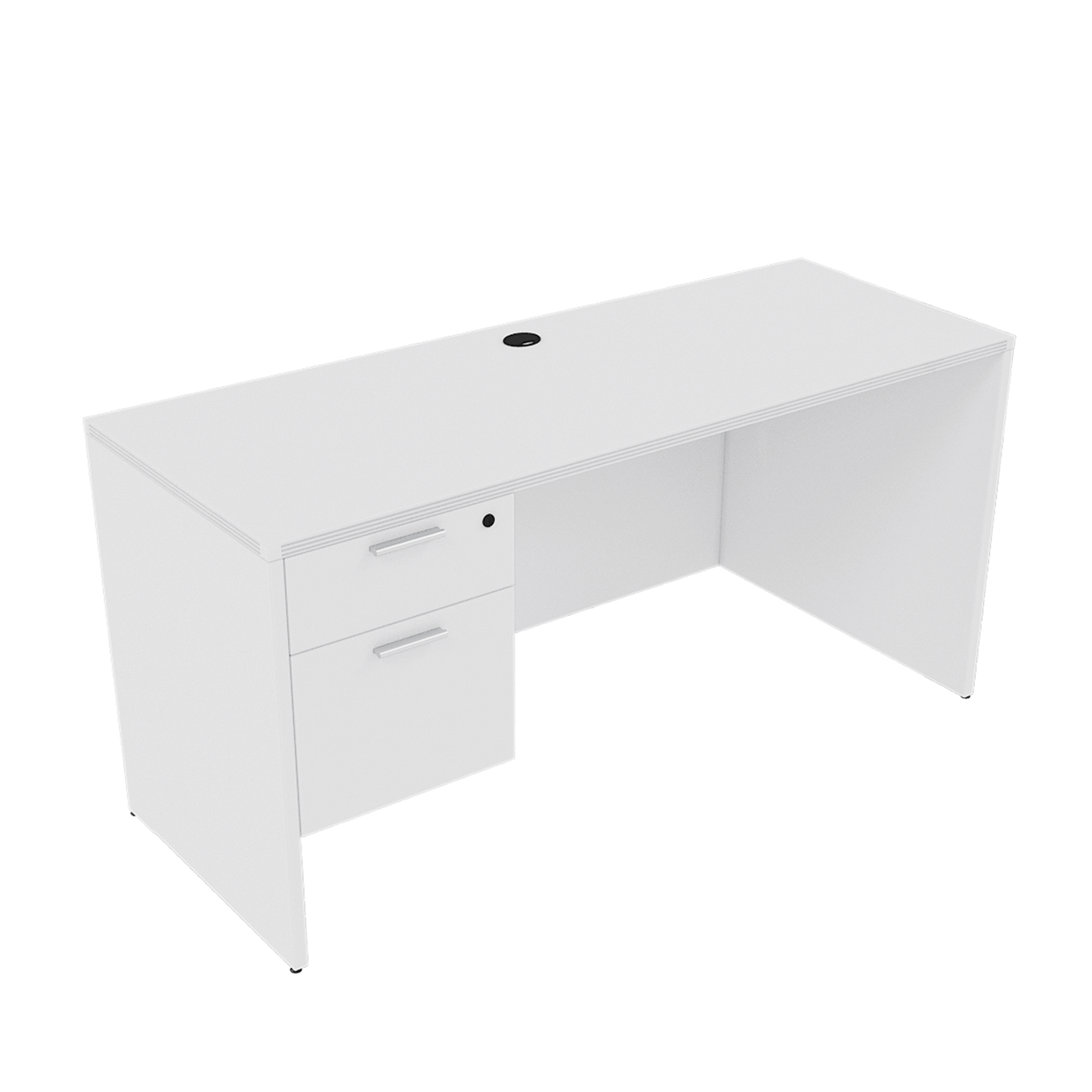 i5 Industries Kai Credenza with Suspended Pedestal, 24″ x 71″