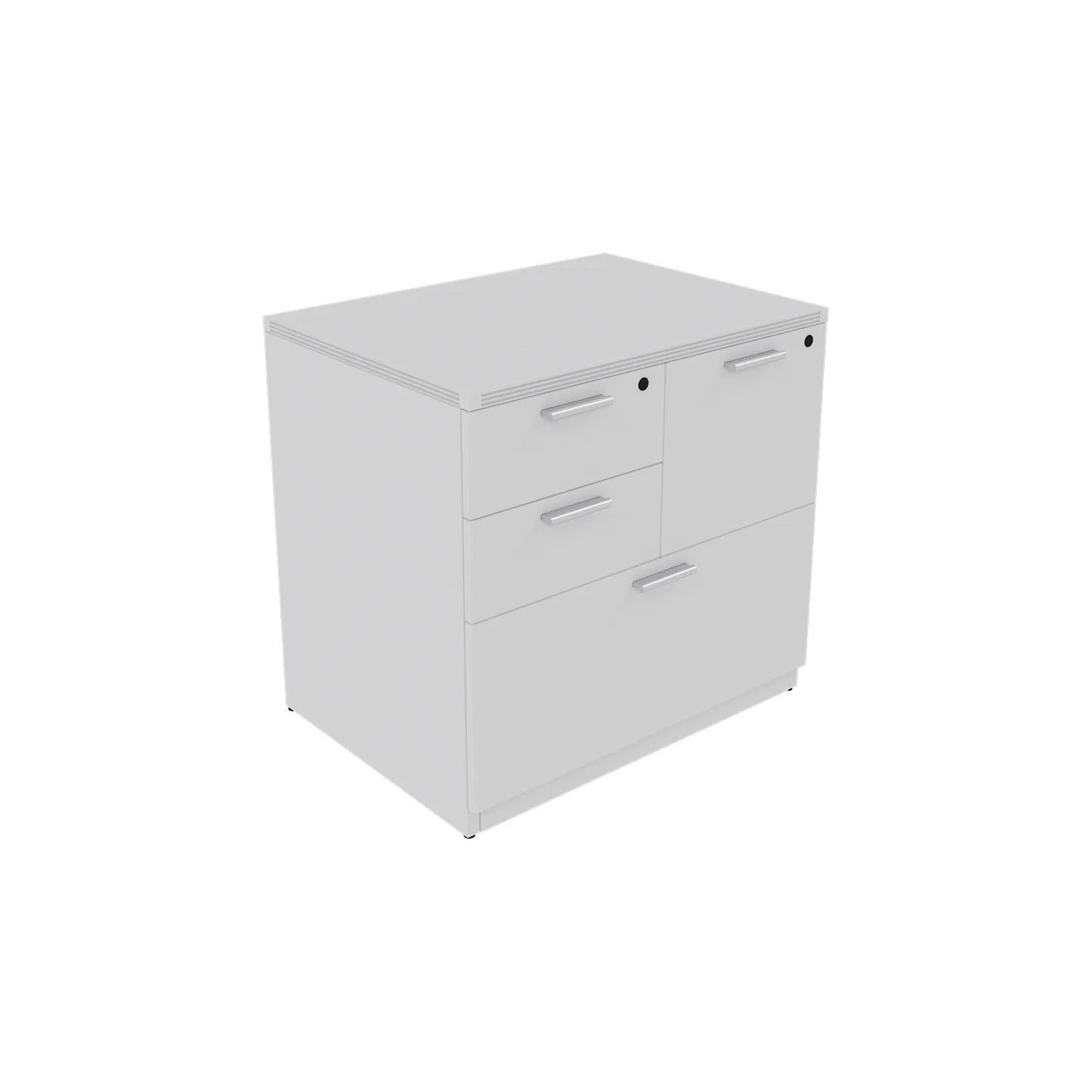 i5 Industries Kai 4 Drawer Multi-File Lateral File, 30″