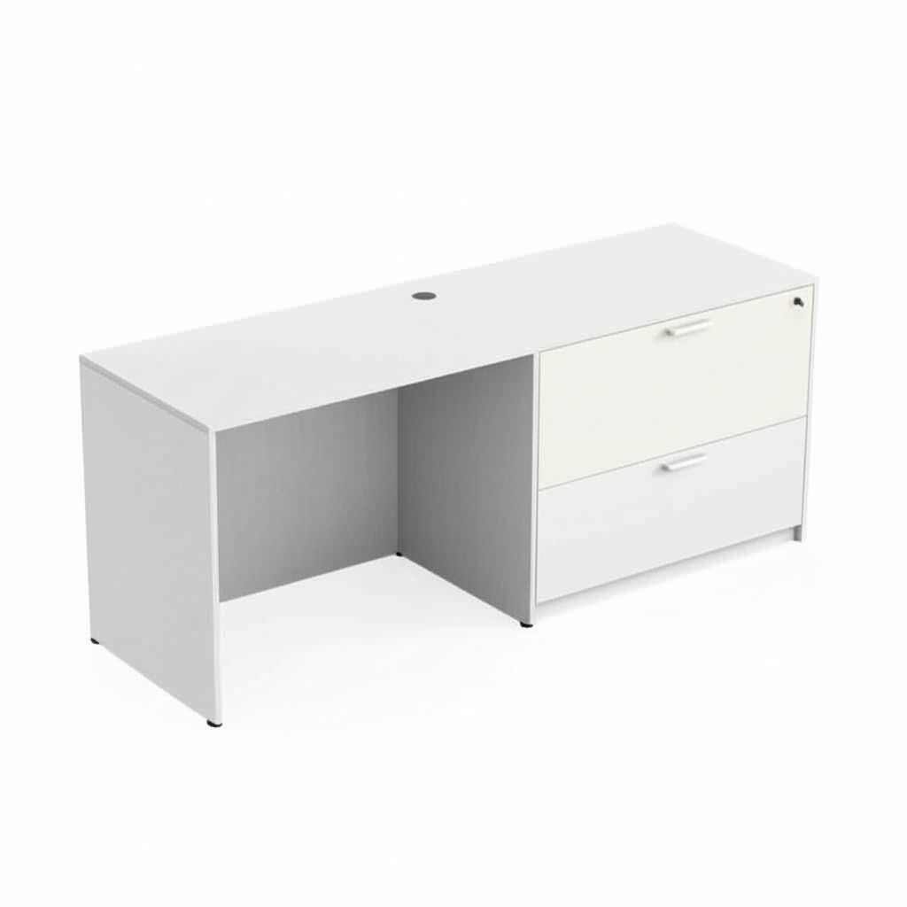 i5 Industries Kai Credenza with Lateral File, 24″ x 71″