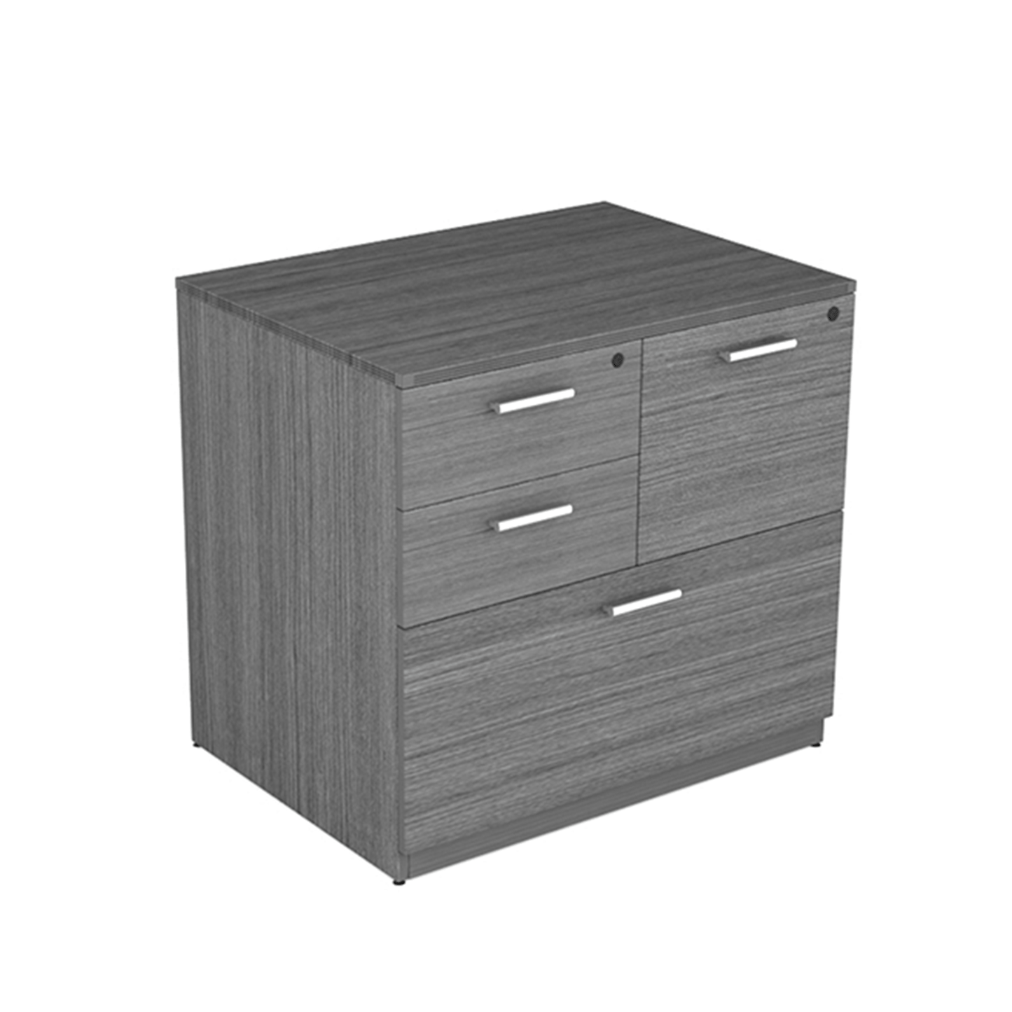 i5 Industries Kai 4 Drawer Multi-File Lateral File, 30″