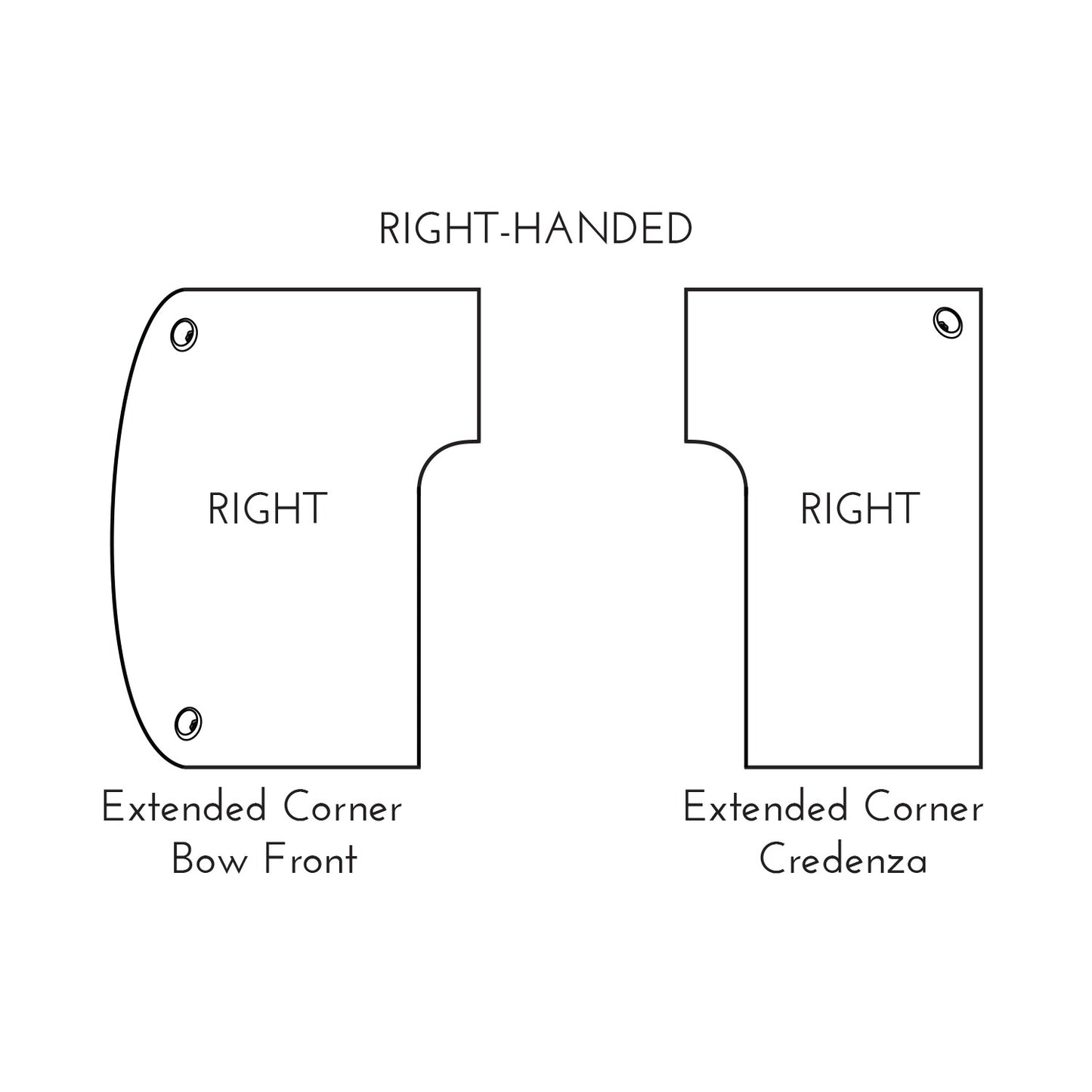 i5 Industries Kai U Shaped Right Handed Extended Corner Bow Front Desk with Double Full Pedestals, 71″ x 120″