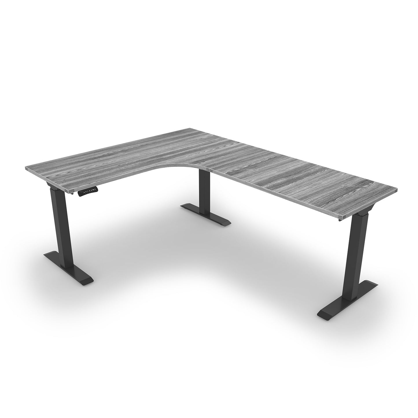 i5 Industries iRize L-Shaped Standing Desk, 71″ x 72″