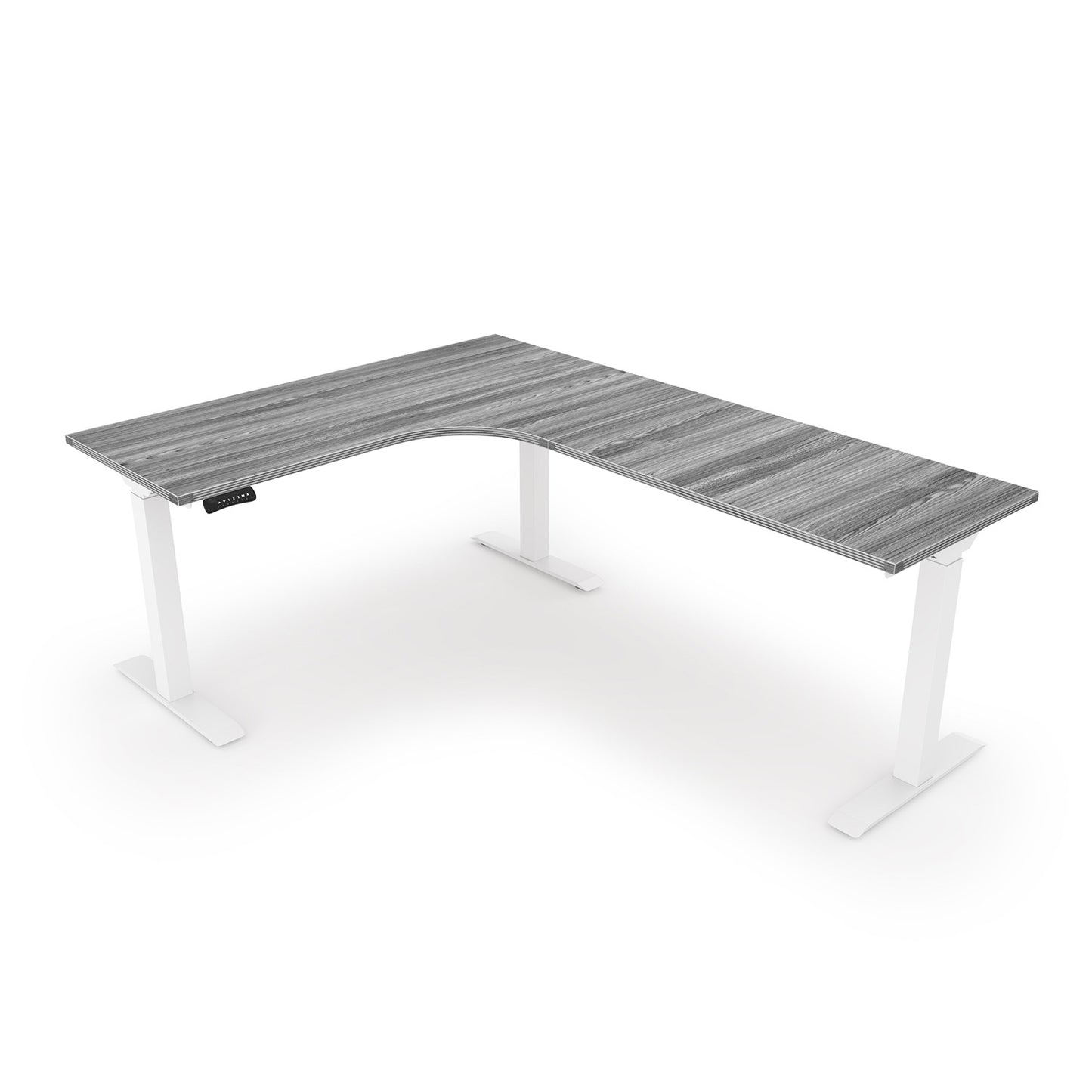 i5 Industries iRize L-Shaped Standing Desk, 71″ x 72″