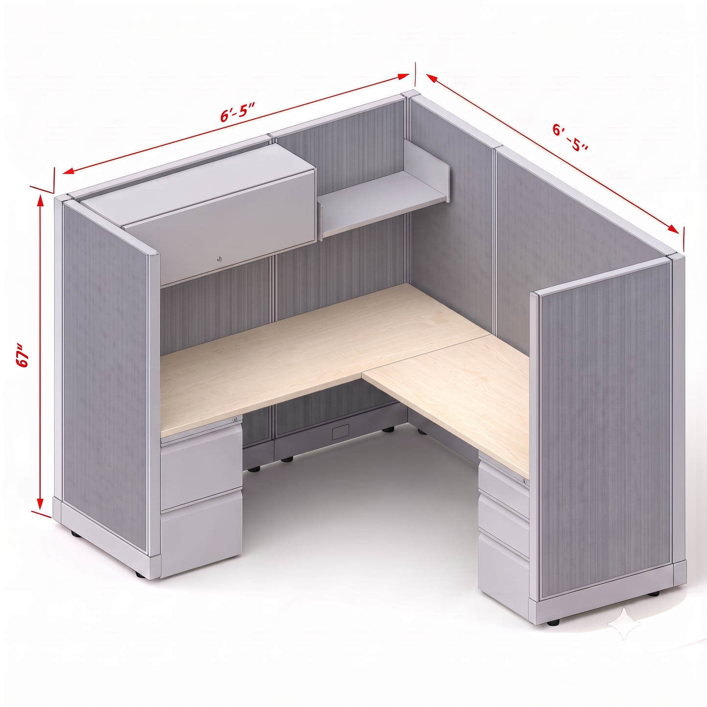 Workstation Desk 67H Single