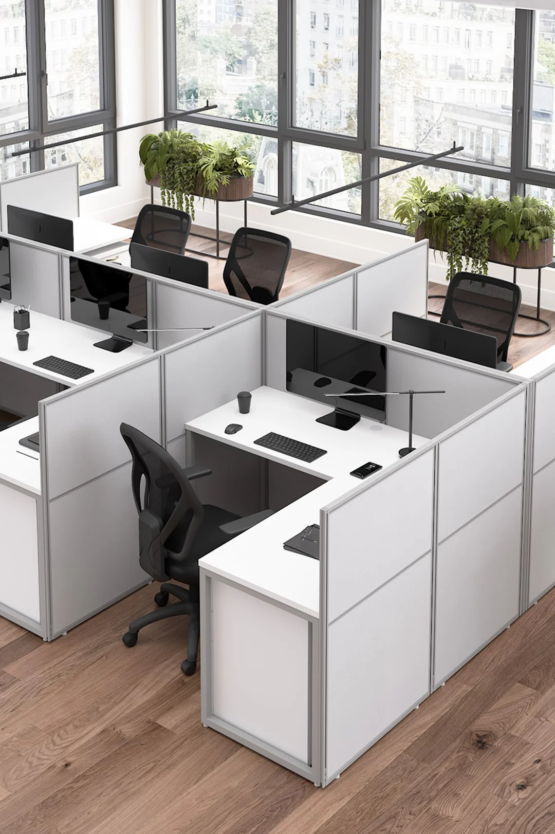 cubicle office desk
