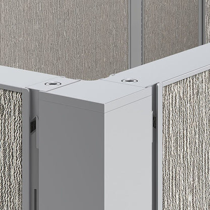 Office Cubicle Desk 53H 2pack Inline