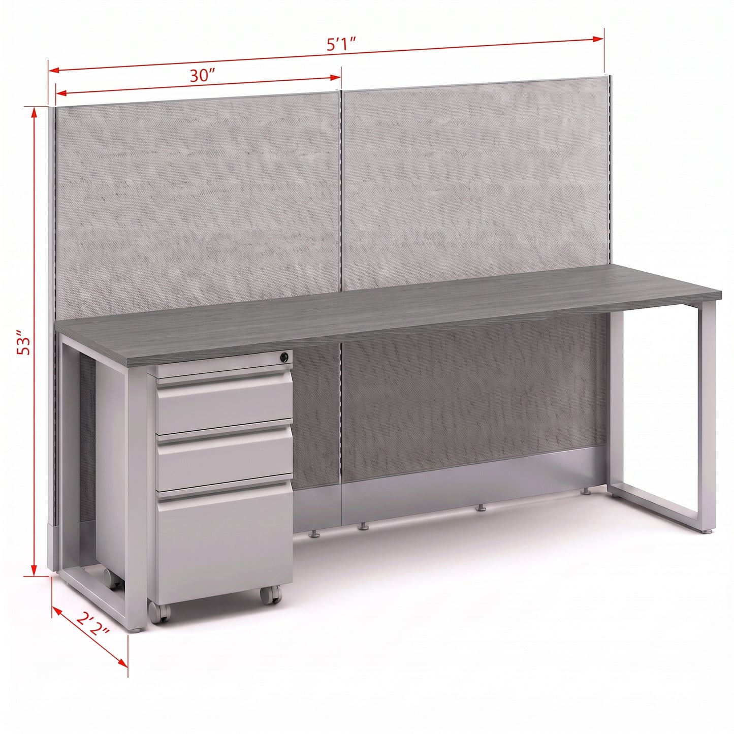 Open Workstation 53H Single