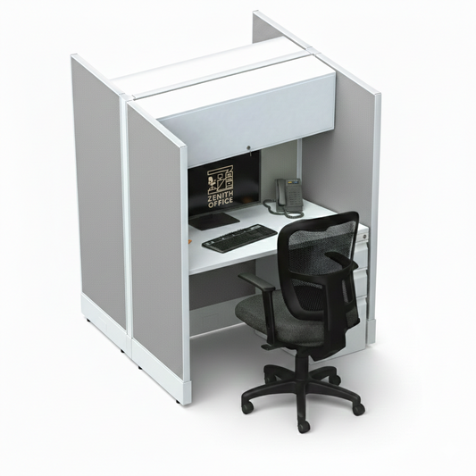 Cubicle Stations 67H 2pack Cluster
