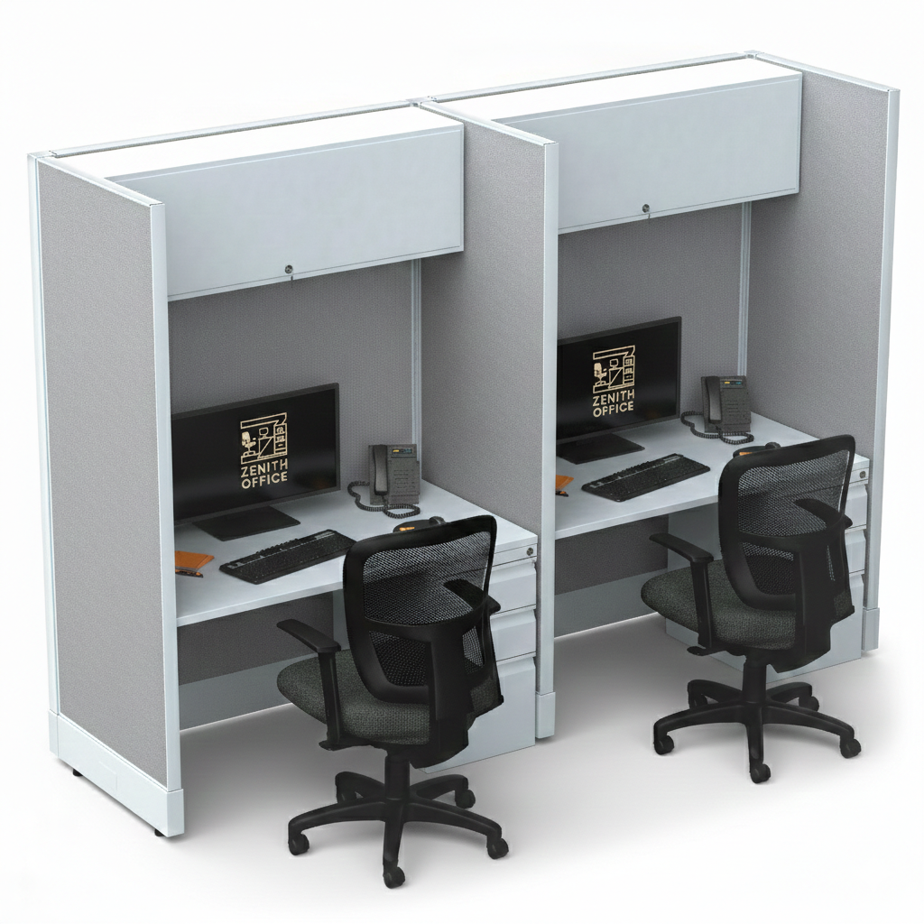 Cubicle Stations 67H 2pack Inline