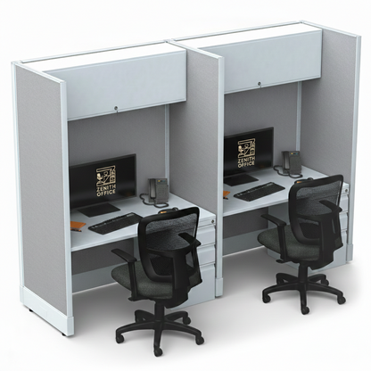 Cubicle Stations 67H 2pack Inline