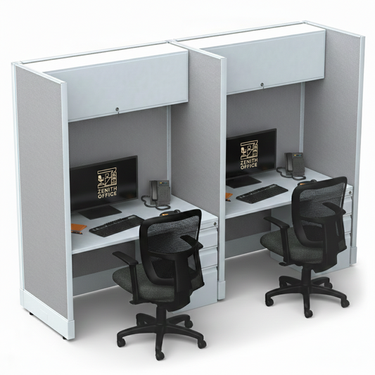 Cubicle Stations 67H 2pack Inline