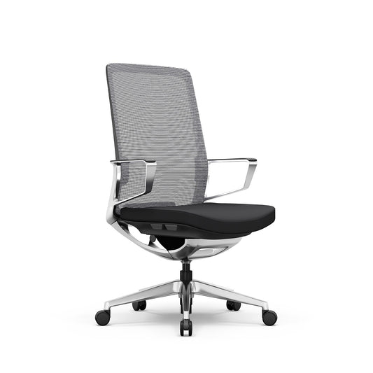 i5 Industries Gravity Conference Chair – Black Mesh Black Seat