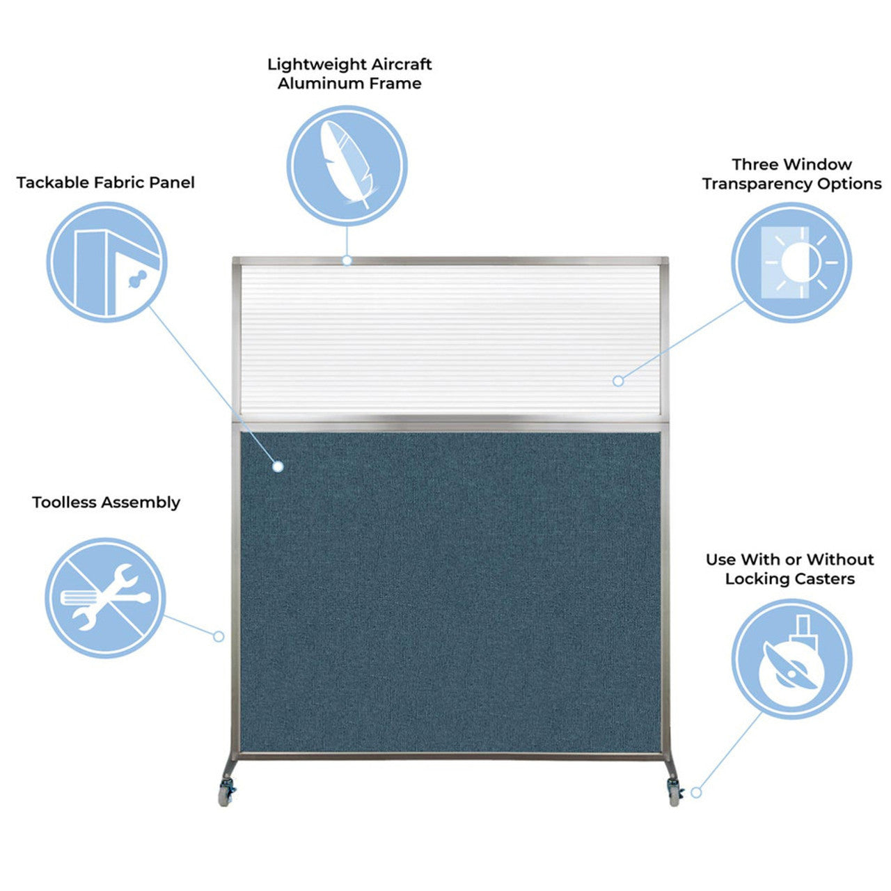 Portable Partition 72H x 48W