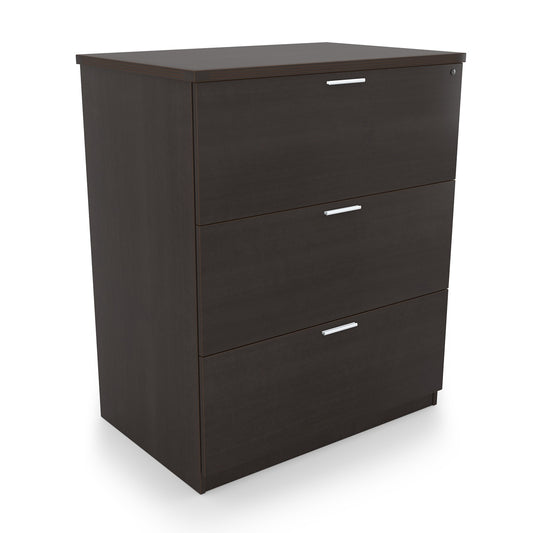 i5 Industries Kai 3 Drawer Lateral File, 36″
