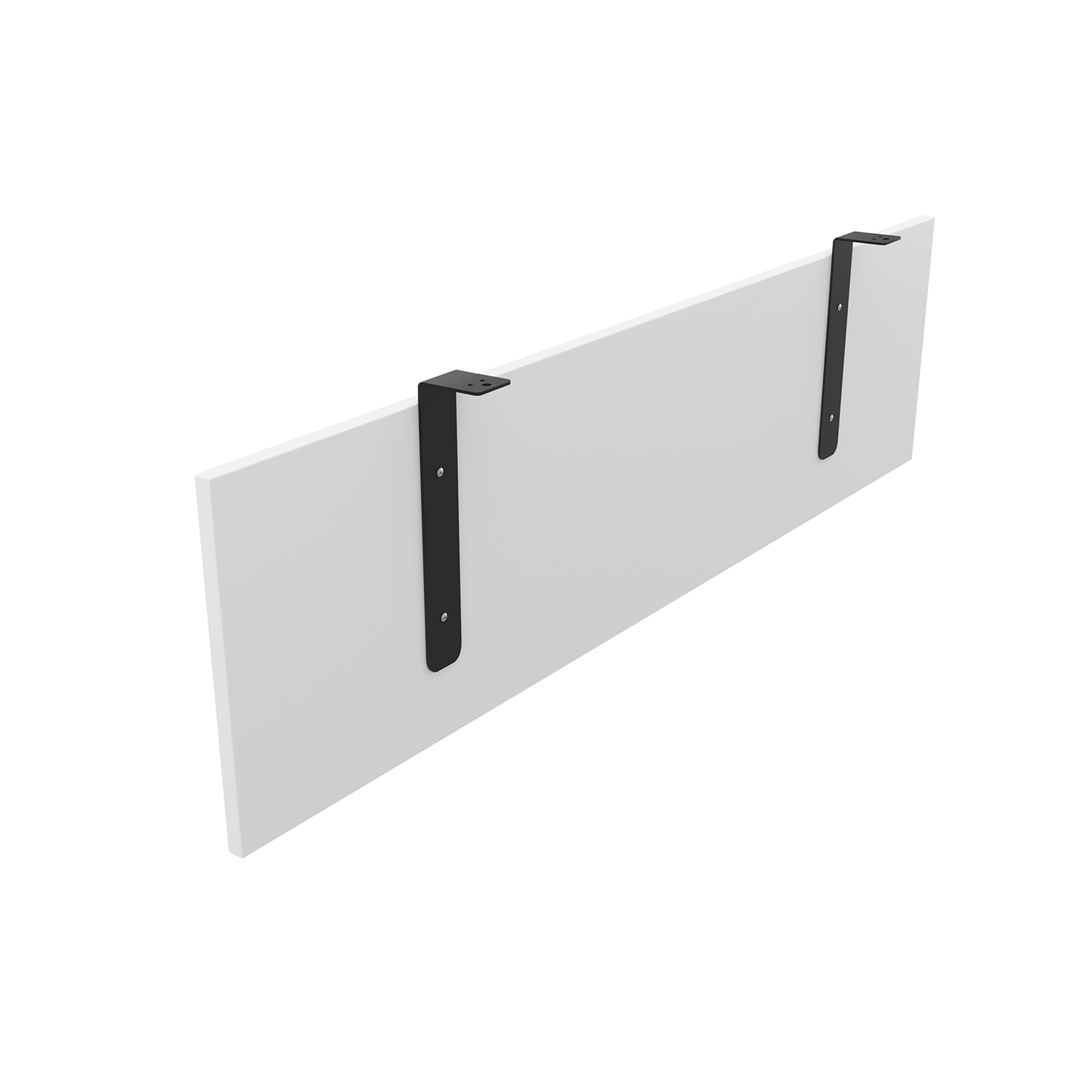 i5 Industries Kai Modesty Panel with Fixed Brackets, 12″ x 50″ – For 66″W Surface