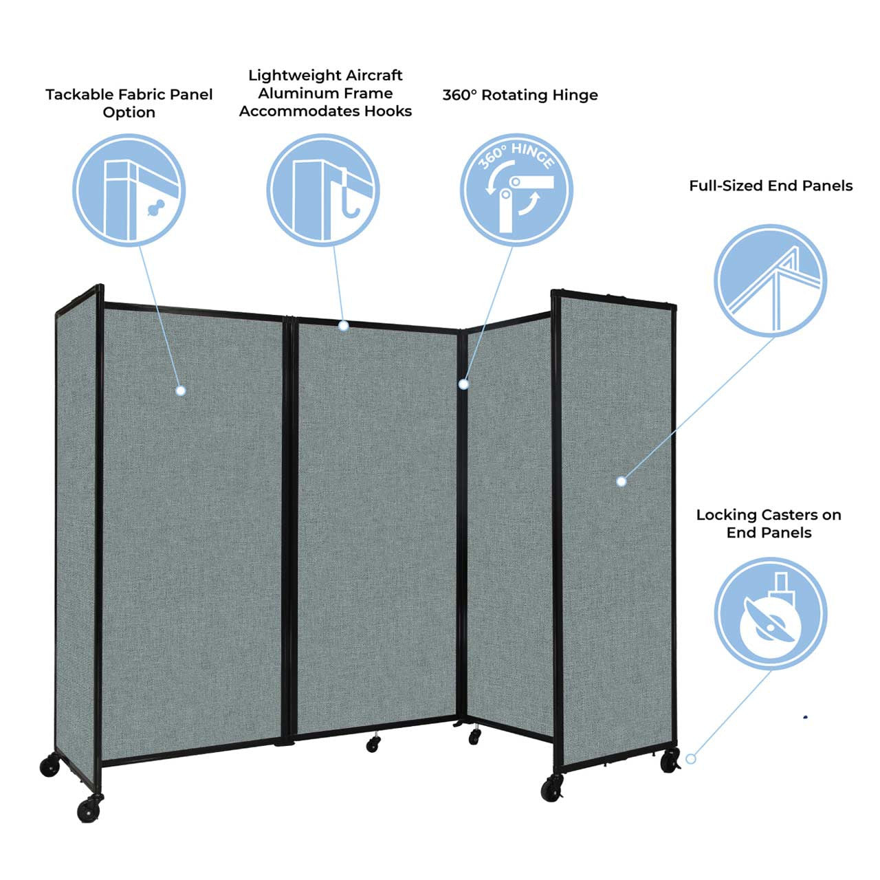 Portable Room Divider 48H
