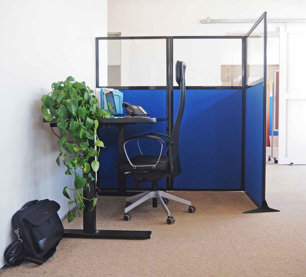 Workstation Screen with Window