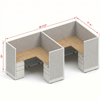 Workstation Desk 53H 2pack inline