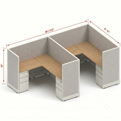 Workstation Desk 53H 2pack inline