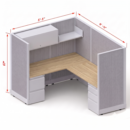 Workstation Desk 67H Single