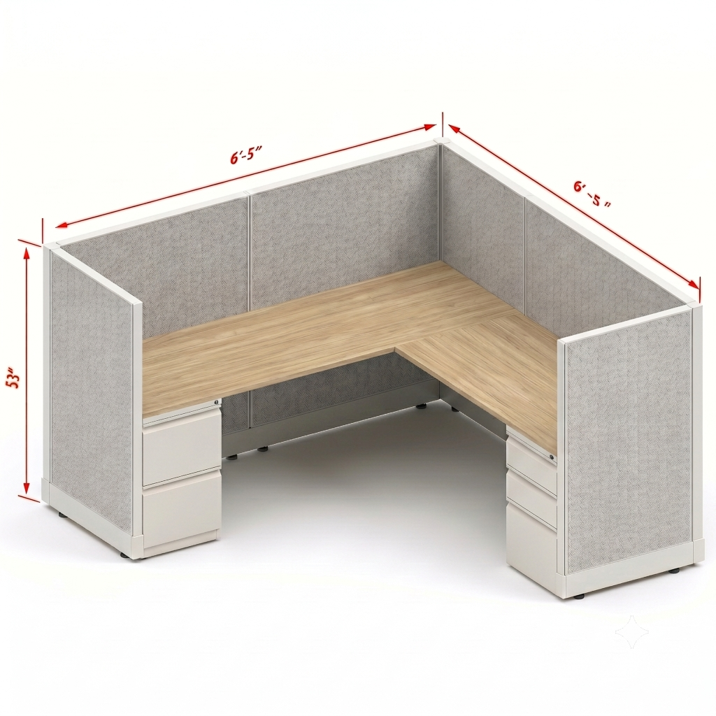 Workstation Desk 53H Single