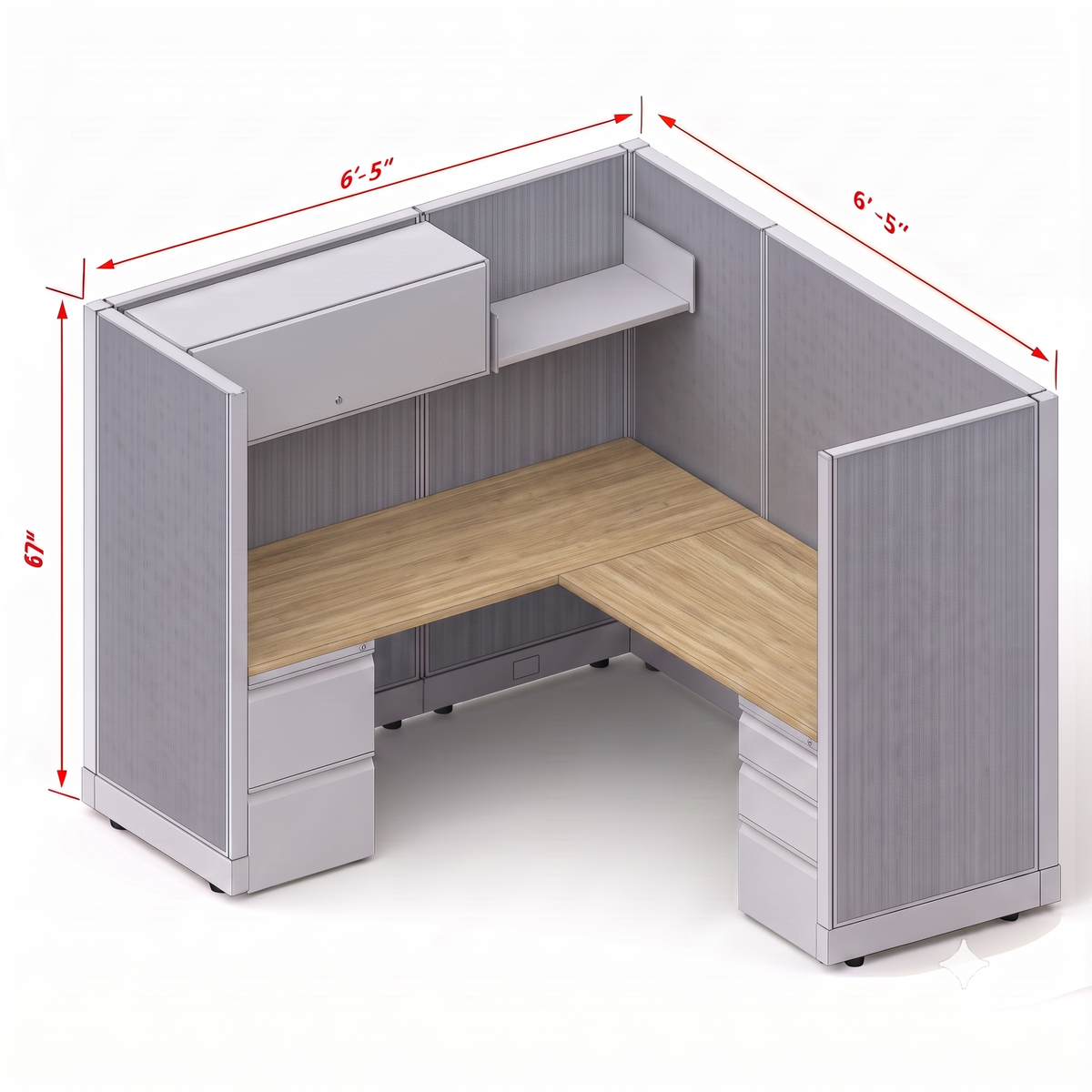 Workstation Desk 67H Single