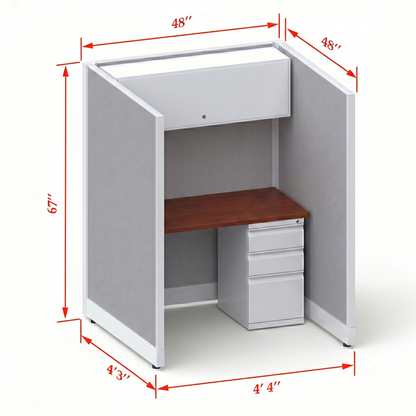 Cubicle Stations 67H Single