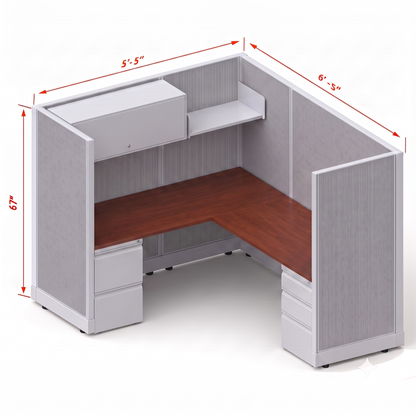 Workstation Desk 67H Single