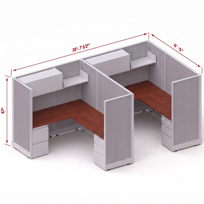 Workstation Desk 67H 2pack inline