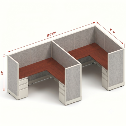 Workstation Desk 53H 2pack inline