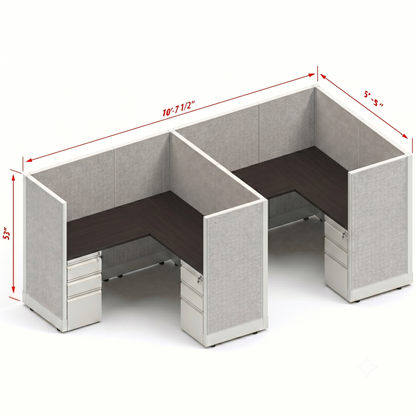 Workstation Desk 53H 2pack inline