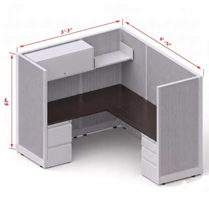 Workstation Desk 67H Single