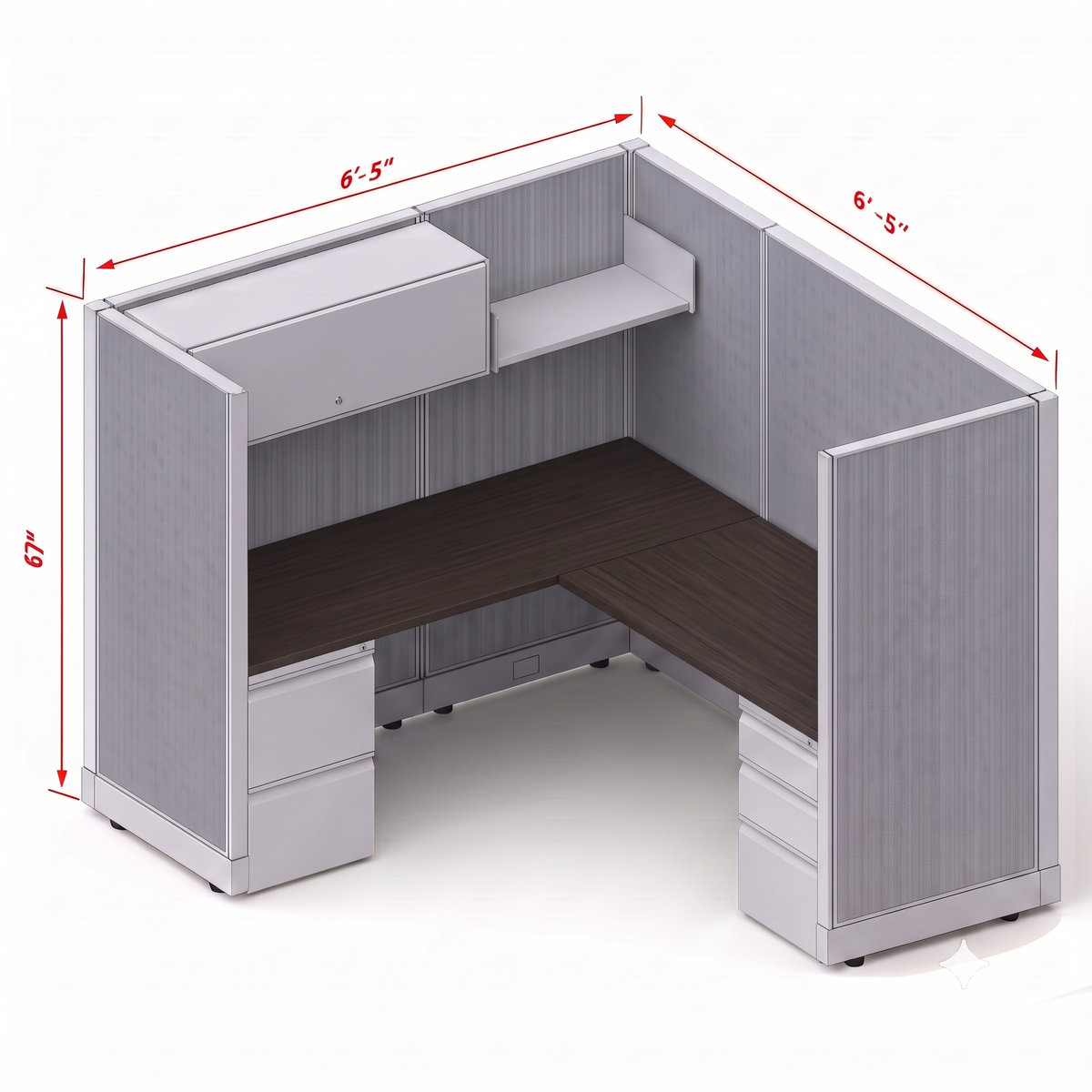 Workstation Desk 67H Single