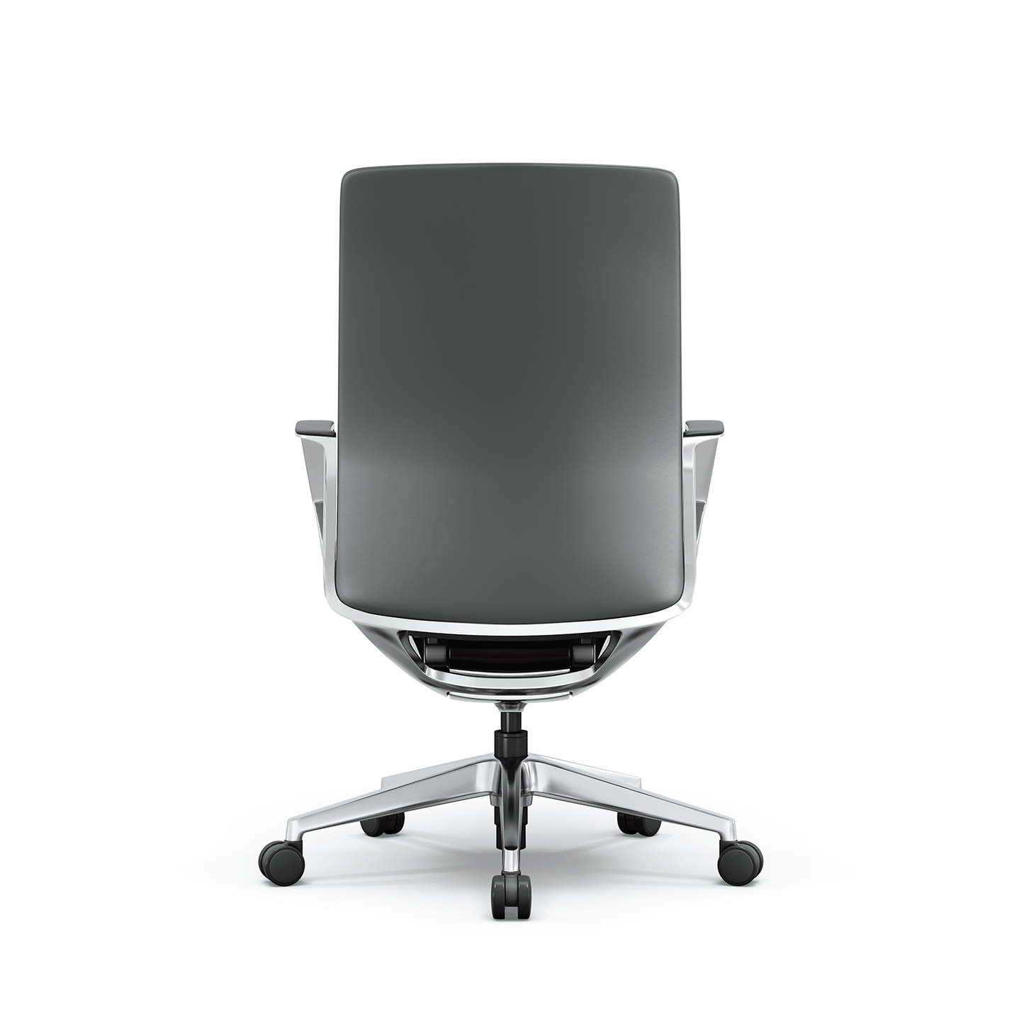 i5 Industries Gravity Conference Chair – Smoke Gray Leather