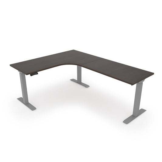i5 Industries iRize L-Shaped Standing Desk, 71″ x 72″