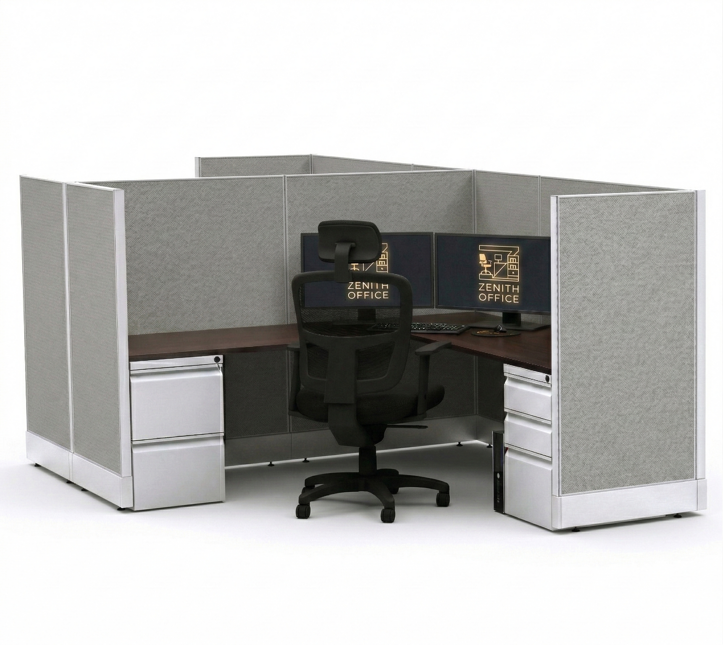 Workstation Desk 53H 2pack cluster
