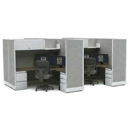 Workstation Desk 67H 4pack cluster
