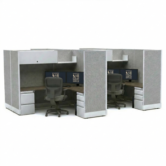 Workstation Desk 67H 4pack cluster