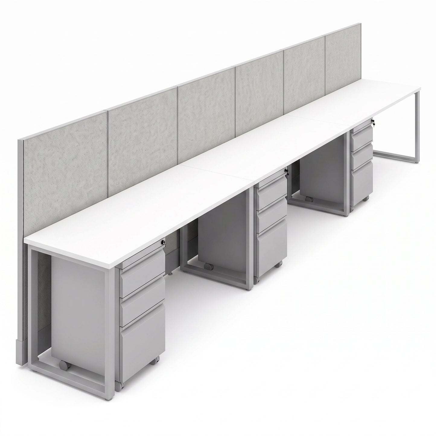 Open Workstation 53H 3pack Inline