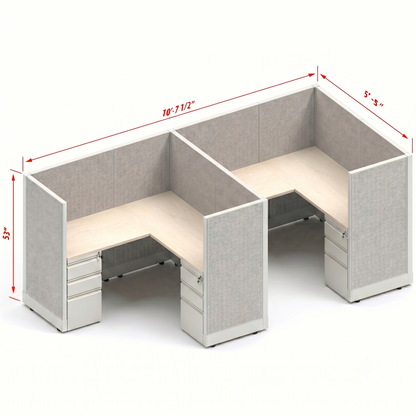 Workstation Desk 53H 2pack inline