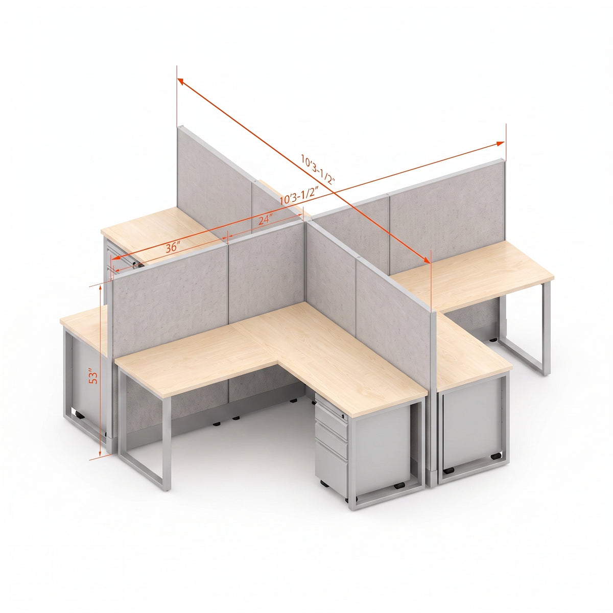 Open Workstation 53H 4pack X Cluster