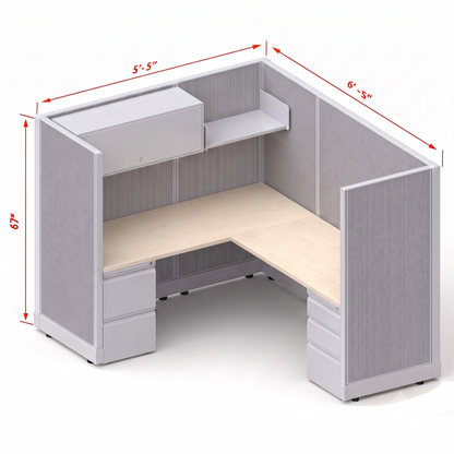 Workstation Desk 67H Single