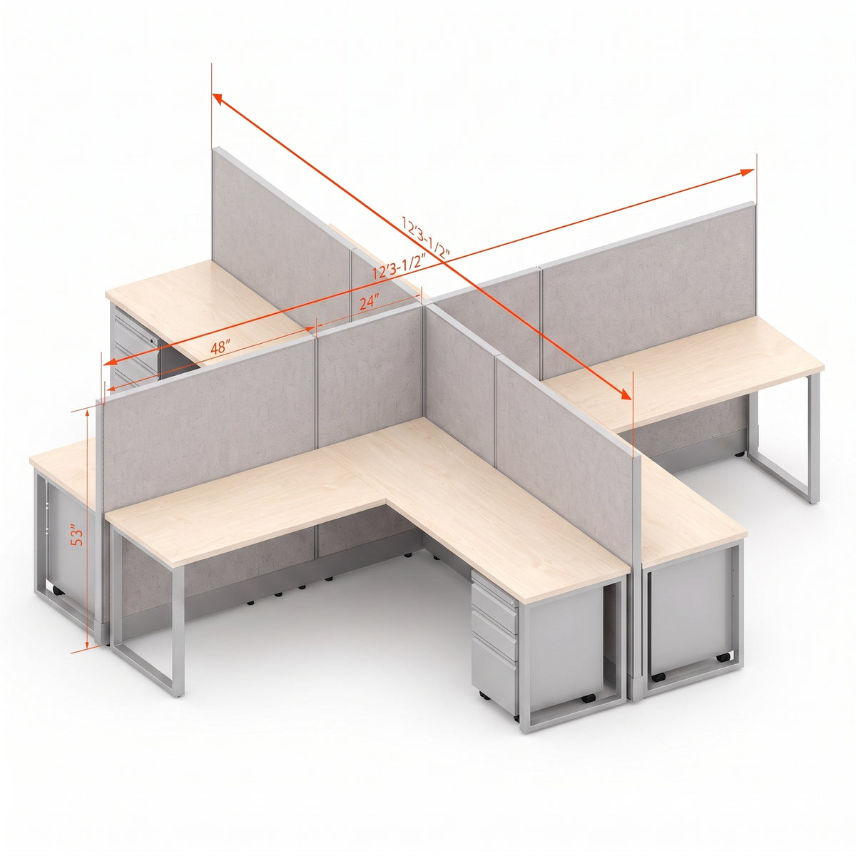 Open Workstation 53H 4pack X Cluster